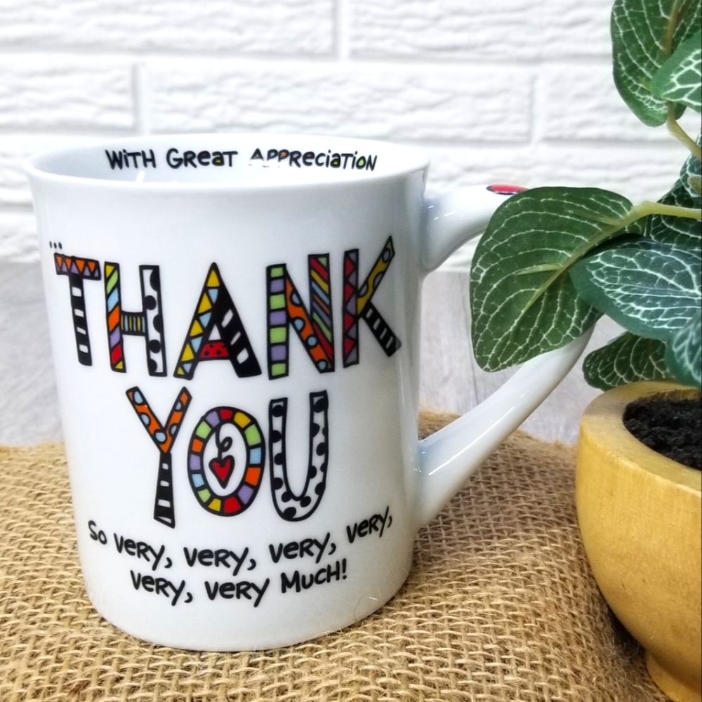 Our Name Is Mud "Thank You" Mug